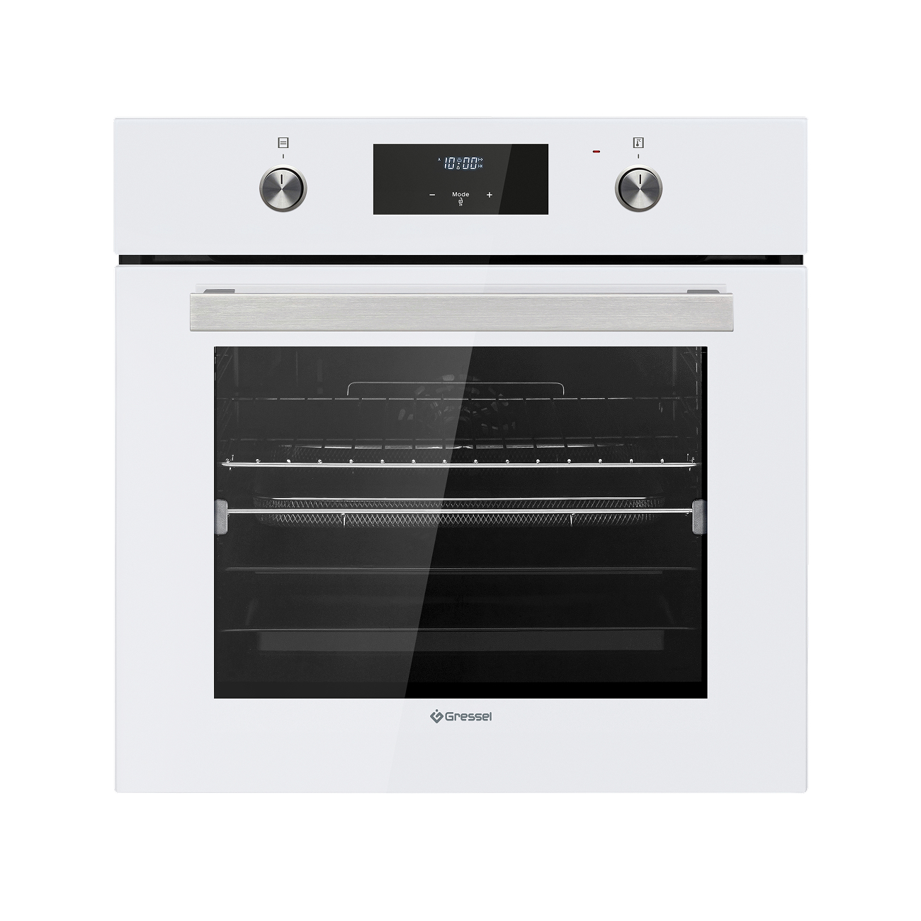 Встраиваемый духовой шкаф Gressel U6EC58110 60см, 70л, двойной гриль, режим разморозки, конвекция, двойное стекло
