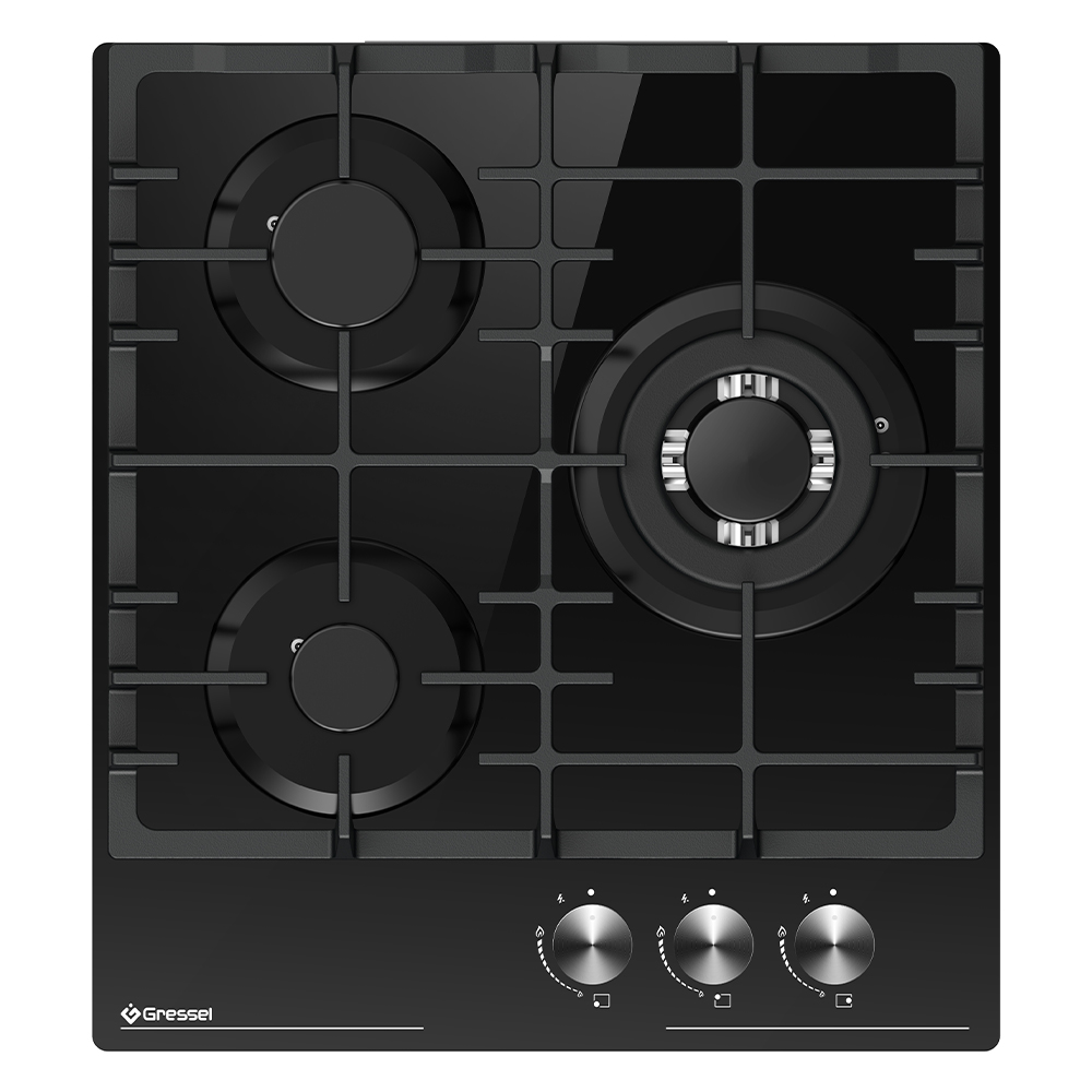 Комплект бытовой техники GRESSEL (духовой шкаф 45см U4ES59001 и варочная панель газовая 45см U45H35S001)