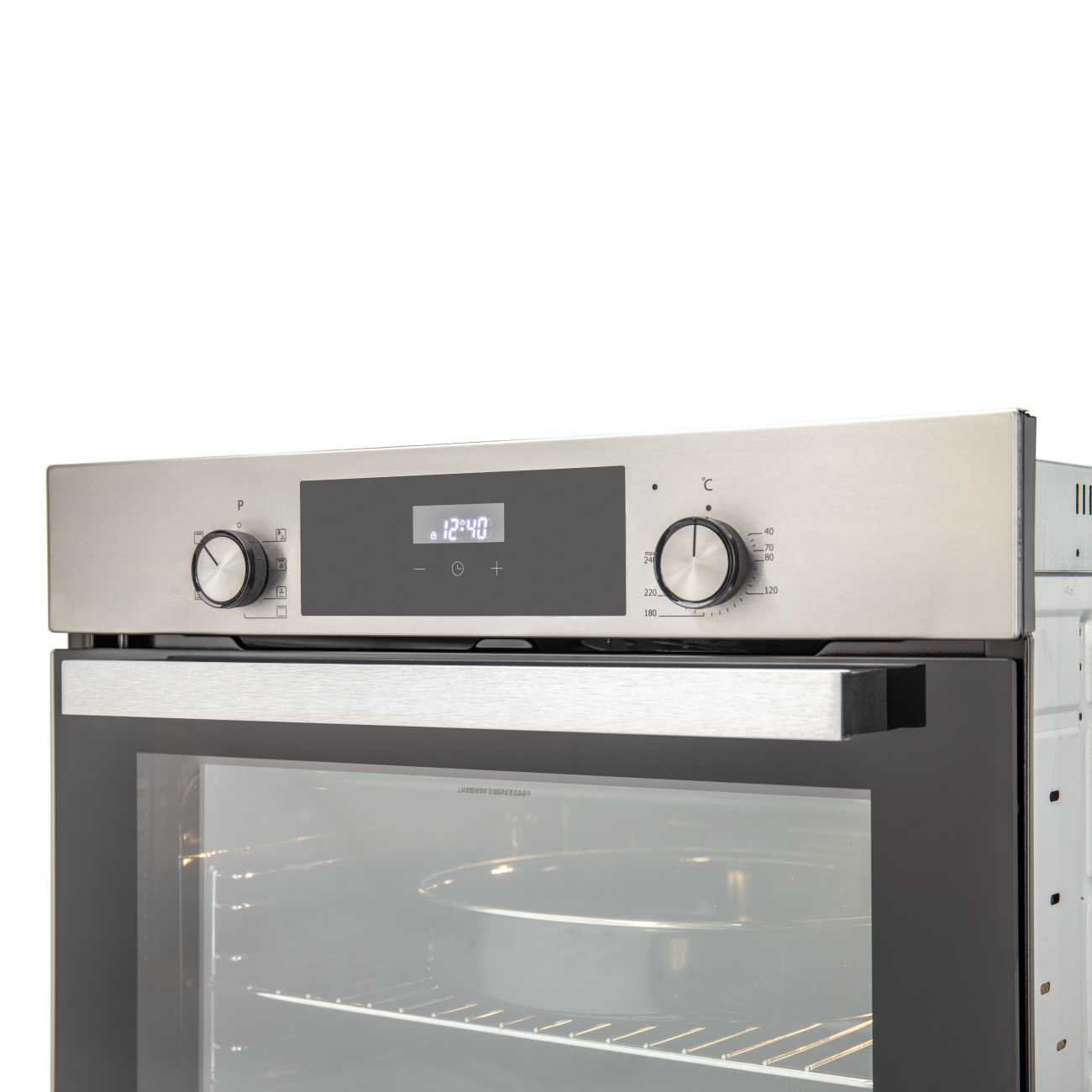 Встраиваемый духовой шкаф Gressel U6EM68005 60см, 7 режимов, 80л, конвекция, двойное стекло, гриль, таймер