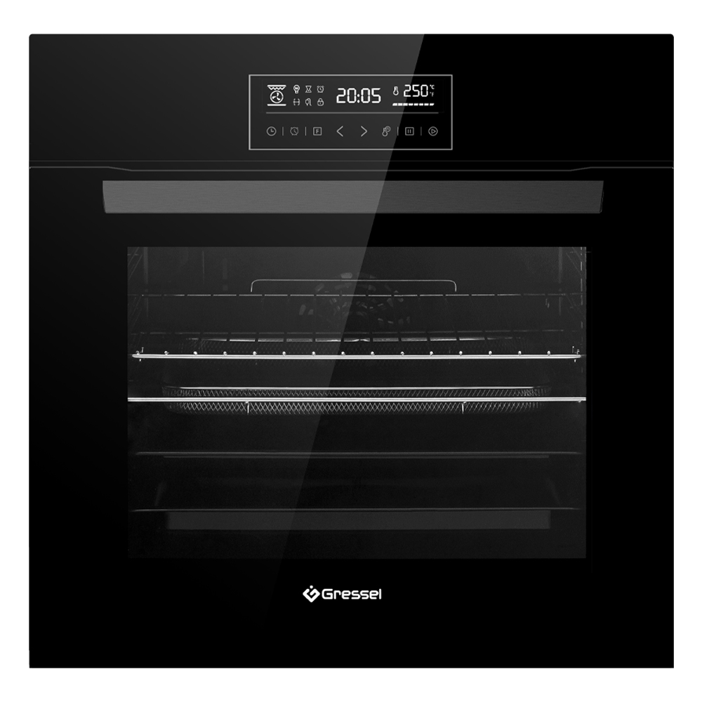 Комплект бытовой техники GRESSEL U66D99S14S01 (духовой шкаф 60см и варочная панель стеклокерамическая 60см)