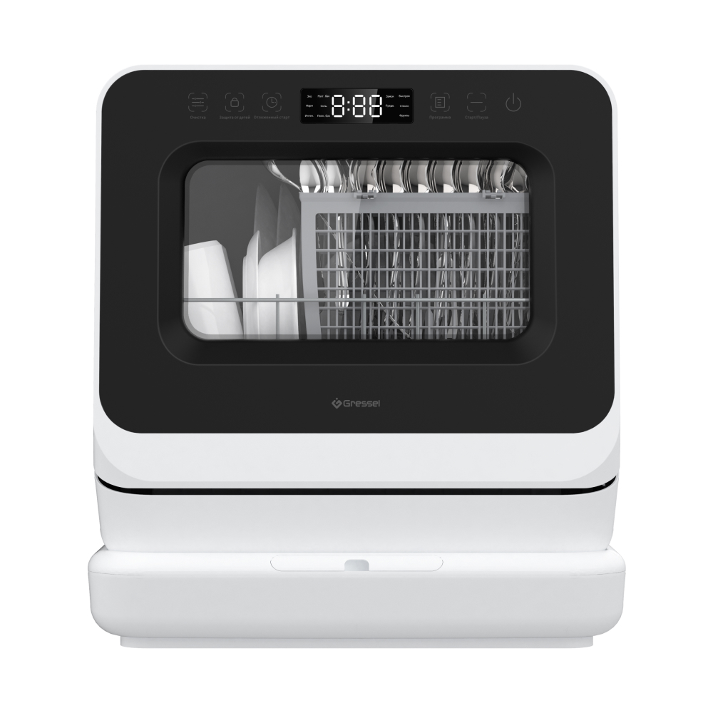 Посудомоечная машина настольная GRESSEL UPB610, комплекта посуды