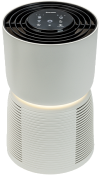 Настольный очиститель воздуха для дома Gressel GPF-1001, с функцией ночника, smart sleep, индикатор загрязнения воздуха + HEPA фильтр, таймер