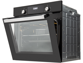 Встраиваемый духовой шкаф Gressel U6EB68005 60см, 7 режимов, 80л, конвекция, двойное стекло, гриль, таймер