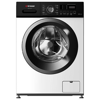 Стиральная машина 7кг Gressel UWC301, узкая, класс энергопотребления А+++, 12 программ, инверторный мотор, цвет белый
