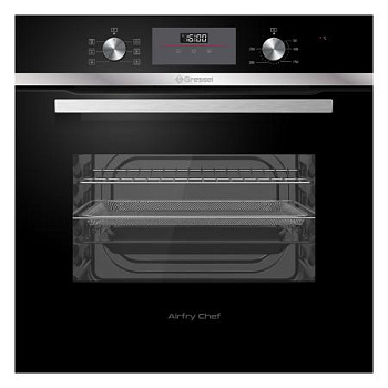 Встраиваемый духовой шкаф Gressel U6ES57000 60 см, с функцией аэрогриля, 6 режимов