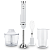 Погружной блендер Gressel GRB-4001 (3 насадки, 2 скорости, защита от перегрева, белый)