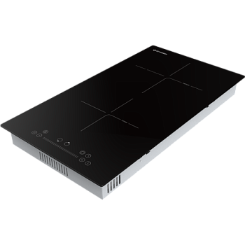 Встраиваемая электрическая варочная панель GRESSEL U30D28S100, 30 см, 3200Вт, сенсорная панель Slider control, зона расширения, блокировка, таймер