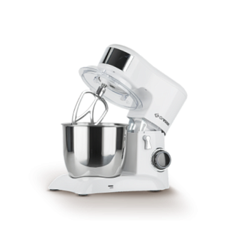 Планетарный миксер Gressel GRM-3004 с чашей, 1300 Вт, 10 скоростей, белый