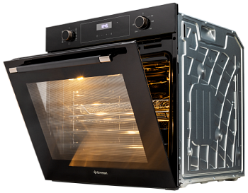 Встраиваемый духовой шкаф Gressel U6ES59000 60 см, 9 режимов, 3D-конвекция, противень Wellfry, разморозка, двойной гриль