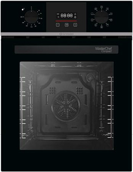 Встраиваемый духовой шкаф 45 см GRESSEL U4ES59100, цвет черный