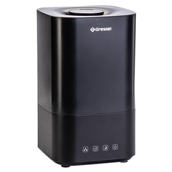 Увлажнитель воздуха для дома Gressel GRU-5001, ультразвуковой с фильтром очистки воды, 4л, аромадиффузор