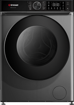 Стиральная машина 10,5кг Gressel UBC310, 14 программ, функция моя программа, класс энергопотребления А+++, отложенный старт, цвет серый