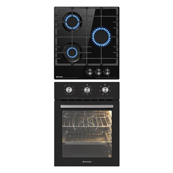 Комплект бытовой техники GRESSEL (духовой шкаф 45см U4ES16000  и варочная панель газовая 45см U45H30S088)