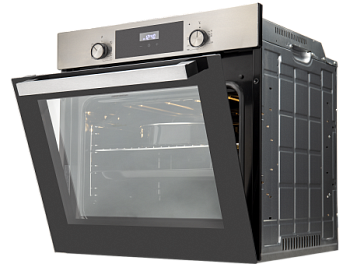 Встраиваемый духовой шкаф Gressel U6EM68005 60см, 7 режимов, 80л, конвекция, двойное стекло, гриль, таймер