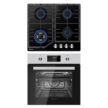 Комплект бытовой техники GRESSEL U66H41M5811 (духовой шкаф 60см U6EM58110  и варочная панель газовая 60см U60H41S011)