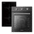Комплект бытовой техники GRESSEL (духовой шкаф 45см U4ES16000 и варочная панель индукционная 30см U30I72S001)