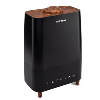 Увлажнитель воздуха для дома Gressel GRU-5002, ультразвуковой с пультом, фильтрами очистки воды и воздуха, 5.3л, аромадиффузор