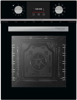 Встраиваемый духовой шкаф 45 см GRESSEL U4ES59011, цвет черный