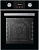 Встраиваемый духовой шкаф 45 см GRESSEL U4ES59011, цвет черный